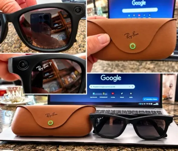 OCULOS RAY-BAN META WAYFARER | 2 GERAÇÃO