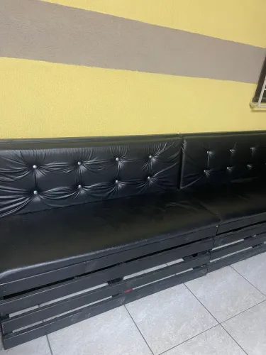 Sofás palit com almofada ( booth) 