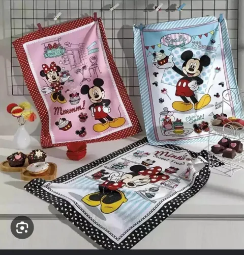3 panos do mickey