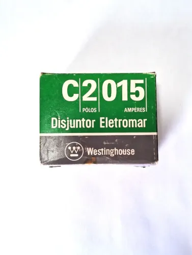 Disjuntor Bipolar tipo C- 2x 15 A - Westinghouse