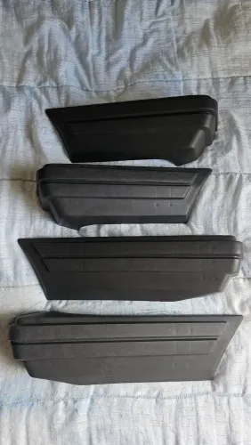 Kit polainas originais volkswagen gol bx novas