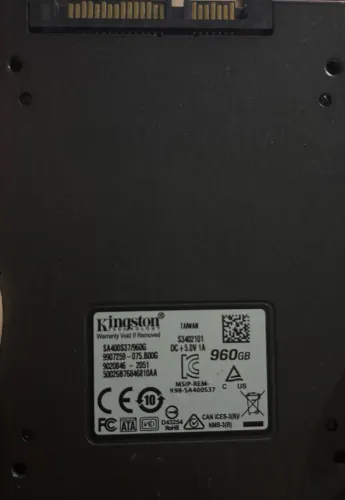 Memoria SSD KINGSTON 960GB