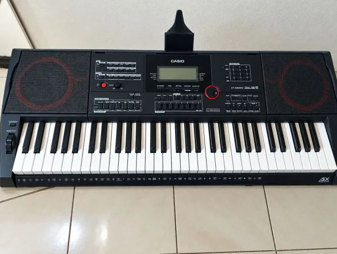 TECLADO ARRANJADOR CASIO CTX 5000