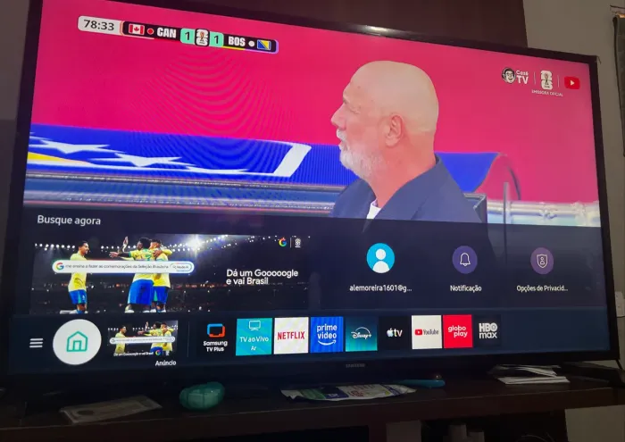 Smart TV Samsung 43 polegadas