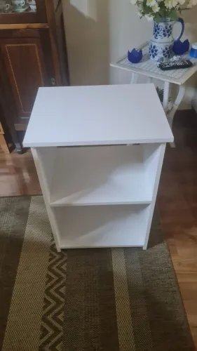 Mini estante branca ou organizador de MDF