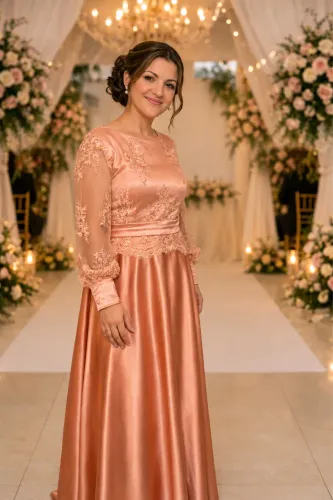 Vestido de festa longo