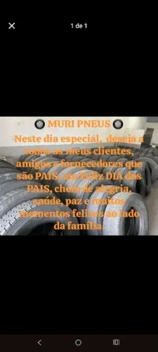 Pneus Usados Meia Vida, MURI PNEUS