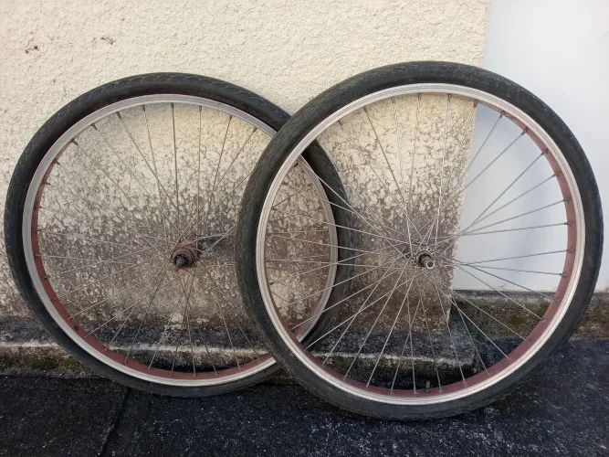 Par de rodas bicicleta