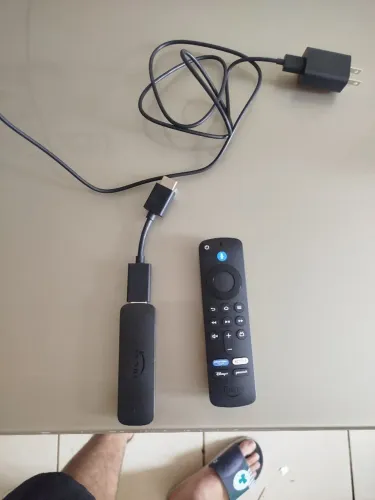 Fire tv stick 4k, com alexa, wi-fi 6