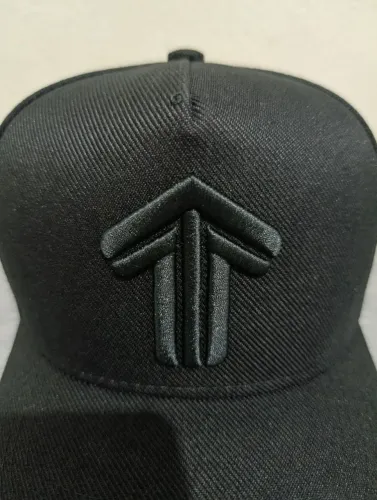 Boné Preto Aba Reta - ALLBLACK T-ONZE - Seminovo 