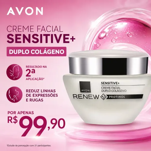 Creme facial renew Avon