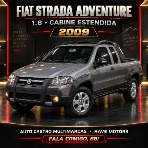Fiat Strada Adv/adv Tryon 1.8 MPI Flex 8V CE 2009