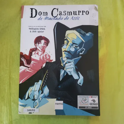Kit 2 livros versão em QUADRINHOS Dom Casmurro e Shakespeare
