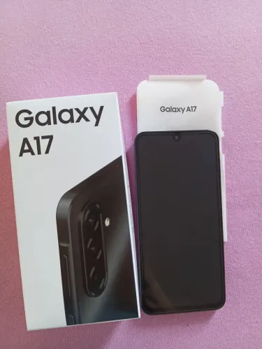Smartphone Galáxia A17 256 GB Novo Nota fiscal