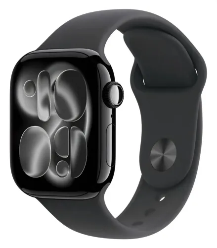 Apple Watch Series 11 GPS Caixa Preta Brilhante de Alumínio 42 e 46mm