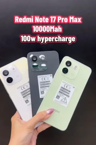 Redmi Note 17 Pro Max 5G 512/8+8 NFC
