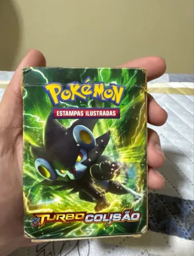 Deck completo de cartas Pokémon Turbo colisão 