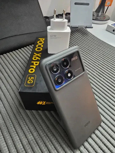 Poco X6 PRO 12GB/512GB - Caixa - Completo 100%