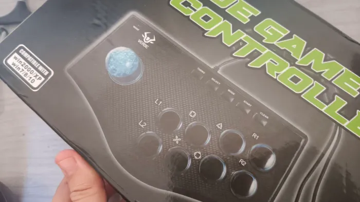 Controle Arcade Game Controller USB - Novo na Caixa