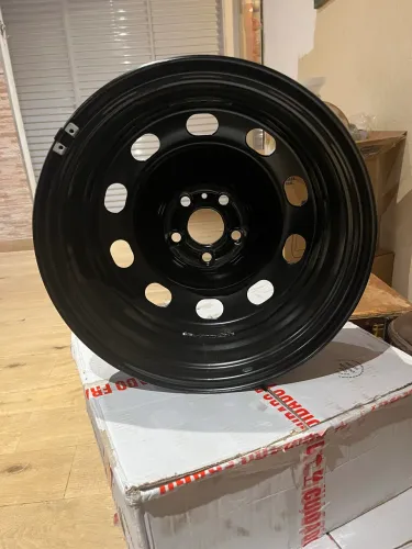Kit de 4 rodas de ferro Aro 16
