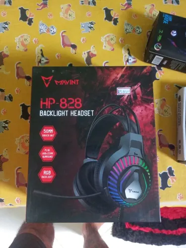 Fone ouvido Gamer BACKLIGHT HEADSET