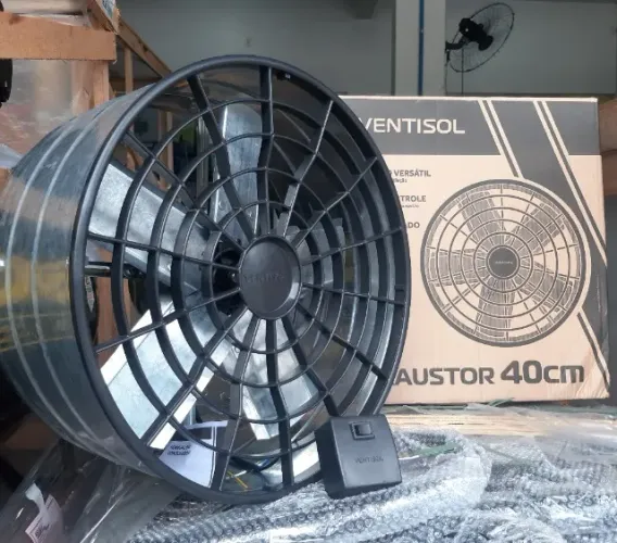 Exaustor Comercial Ventisol 40 cm - aceitamos crediário bemol