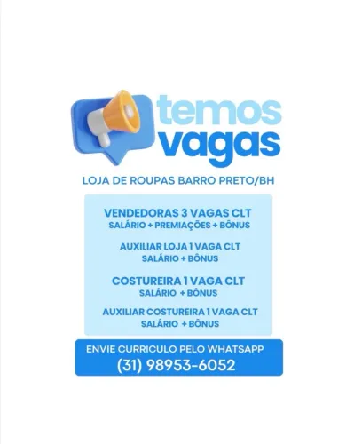 Vagas de emprego