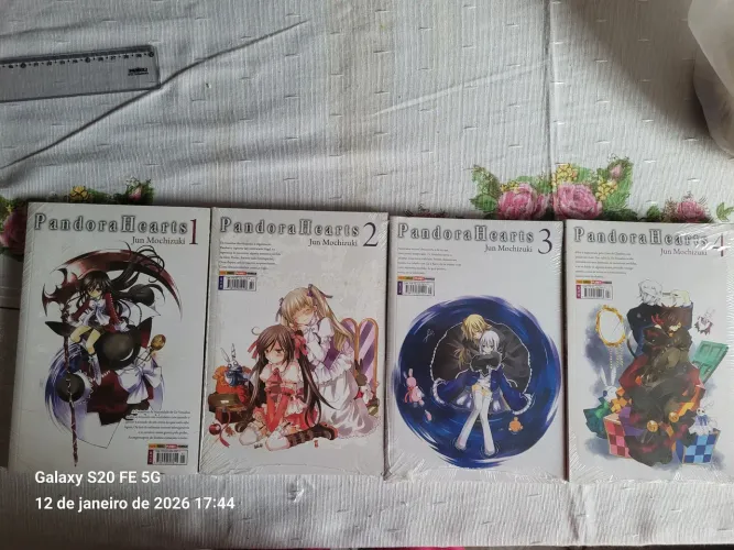 Pandora Hearts 01 ao 04 Panini Lacrados