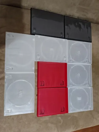 Lote capas cases Blu Ray Ps3 e DVD