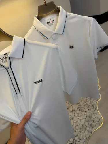 Camisa zíper premium homem slim preta branca