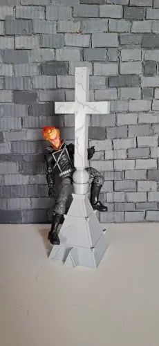 Marvel Legends Cruz Demolidor Grandes para Homem Aranha Spawn Motoqueiro Fantasma 3d