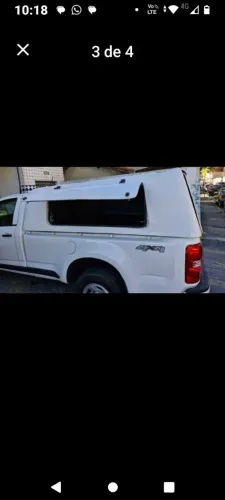 Capota de fibra para S10