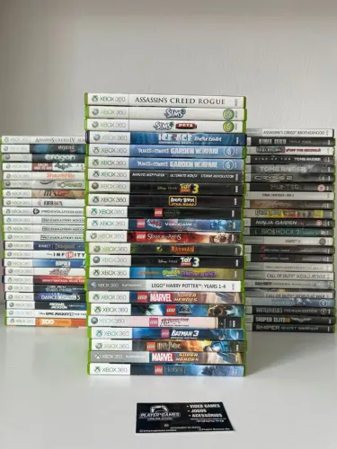 JOGOS ORIGINAIS DE XBOX 360 (Aceito Cartão)