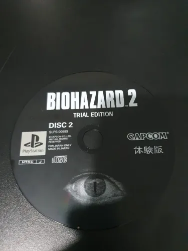 Jogo - Biohazard 2 Trial Edition - Original Versão Japonesa - PS1 (SLPS 00999)