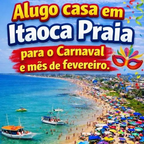 Aluguel de casa para o carnaval em Itaoca