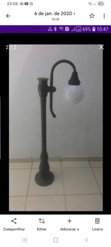Poste jardim  C.O.M.P.R.O !!!