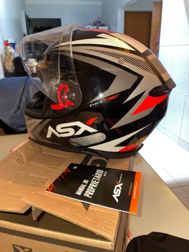 Capacete ASX (nunca usado,chegou ontem)