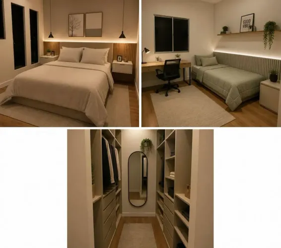 Casa para venda possui 80 metros quadrados com 2 quartos