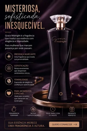 Perfume da Hinode Grace midnight