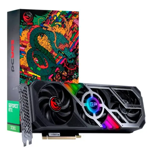 (Renz Informática) Placa de vídeo Nvidia GeForce RTX 3080 10GB PCYes RGB - Garantia