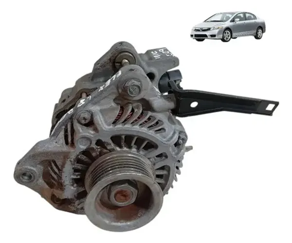 Alternador Honda New Civic Lxs Lxl 2007 2011 1.8 Flex 80a