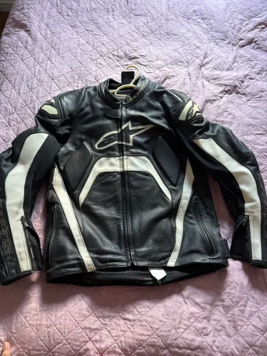 ORIGINAL macacao Alpinestars 2 peças tech 1 R