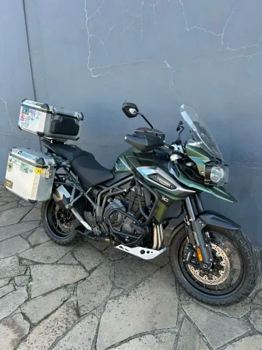 Triumph Tiger 1200 XCX - Pronta para viagem. Completa Ano 2020 com 55 mil km