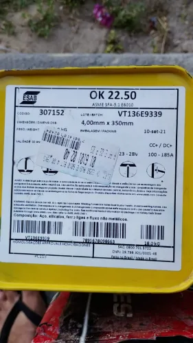 Vendo Eletrodo Esab