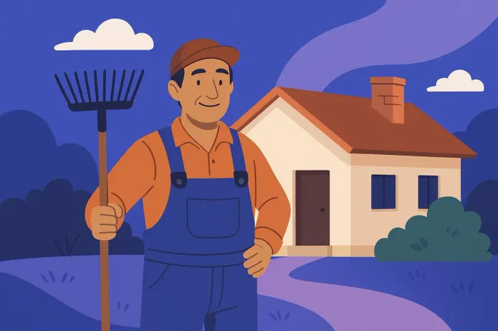 Caseiro para residência ou sítio 