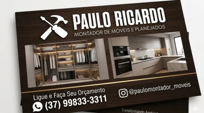 Montador de Móveis e Planejados sob medida