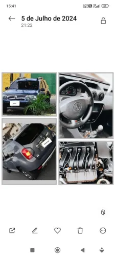 Renault Duster Dynamique 4X4 2.0 Hi-flex 16V MEC 2012