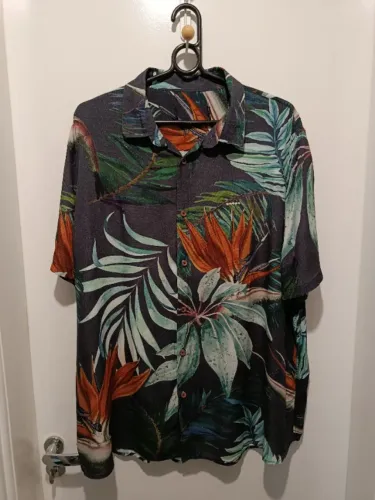 Camisa Pipe Content House PCH - Floral (XXL)