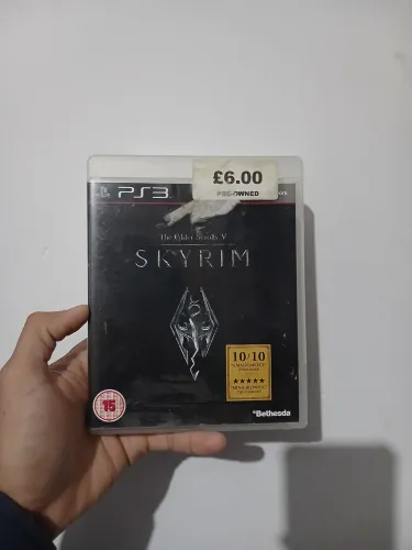 Jogo ps3 skyrim