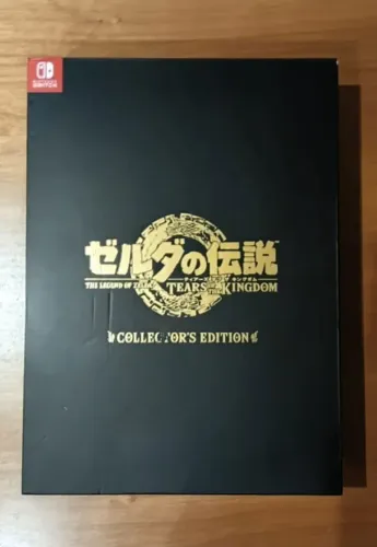The Legend of Zelda Tears of The Kingdom Collector's Edition (Japonesa) SEM JOGO